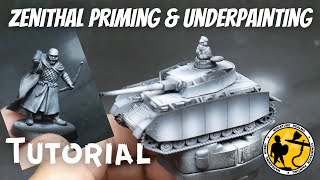 Zenithal Priming amp Underpainting Tutorial [upl. by Ferdinanda706]