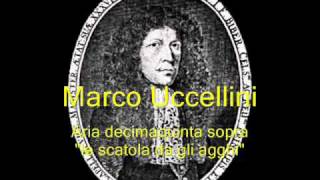 Marco Uccellini 16031680  Aria decimaquinta sopra le scatola da gli agghi [upl. by Annahpos]