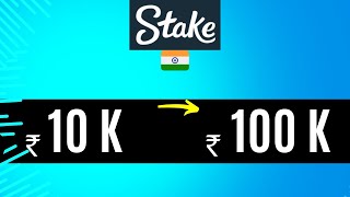 TURN 10000 RS INTO 100000 RS IN STAKE 😲🤑 [upl. by Kecaj704]