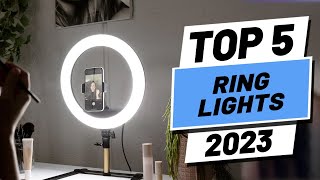 Top 5 BEST Ring Lights of 2023 [upl. by Halda]