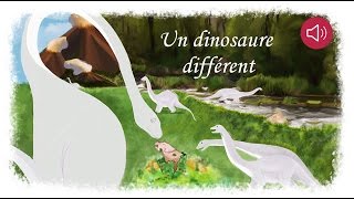 Histoire pour enfants  Un Dinosaure différent  Livre animé et audio [upl. by Jude329]