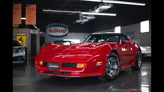 1981 Corvette  46795 Miles Great Condition RedBlack  Seven Hills Motorcars [upl. by Bremer]