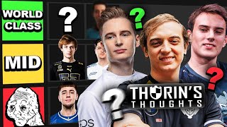 Tier List of the Best European Mid Laners of AllTime  Thorins Thoughts  League of Legends [upl. by Barbabas856]