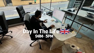 Alhamdulillah My First 95 Office Job in London☕️  A Day in My Life in the UK🇬🇧 [upl. by Radmen]