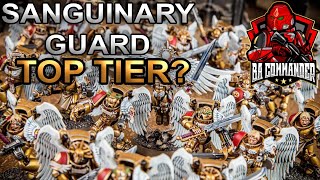 Sanguinary Guard  Top Tier Blood Angels 9th Edition [upl. by Can]