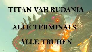 Zelda Botw  Titan Vah Rudania   Alle Truhen  Alle Terminals   100  Walktrough [upl. by Louanne]