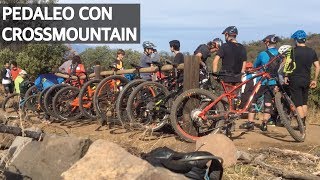 Enduro con Crossmountain Bajadas en Bicicleta en el Cerro Manquehue [upl. by Nysa434]