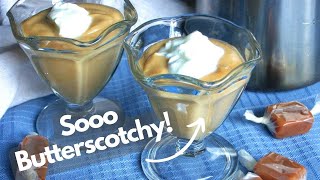 How To Make Butterscotch Pudding  Old School Recipe [upl. by Enywad417]