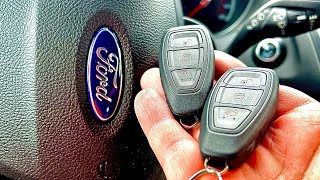 Ford Focus 2018 New Push Start Key Fob and Battery Change [upl. by Anitnelav]