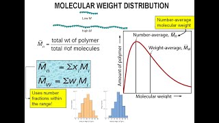 How to compute Polymer average molecular weight  Example [upl. by Alol]