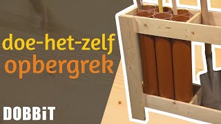 Maak zelf een handig opbergrek voor jouw tuingereedschap [upl. by Adnirolc491]