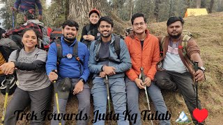 Kedarkantha Trek Part 1  Trek Towards Juda ka Talab  Memorable Moments  Trekkers of india  UK [upl. by Melicent]