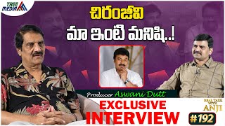 Producer C Aswini Dutt Exclusive Interview  Chiranjeevi  Real Talk With Anji 192  Tree Media [upl. by Ecnerret]