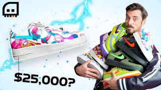 The rarest Nike AF1s in the world RTFKT goes so hard [upl. by Spillar]