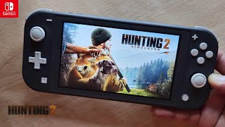 Hunting Simulator 2 Nintendo Switch Lite Gameplay [upl. by Brittney]