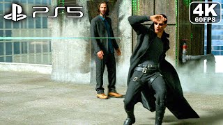 THE MATRIX AWAKENS PS5 Gameplay Walkthrough Full Demo 4K 60FPS Unreal Engine 5 [upl. by Jarek708]