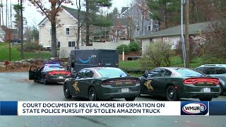 Court documents reveal more information on police chase of stolen Amazon truck [upl. by Nasah942]