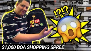 He Did WHAT with His 1000 Evikecom Shopping Spree Box of Awesomeness WINNER [upl. by Acirea]