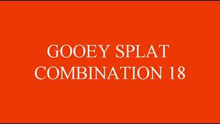 Gooey Splat Combination 18 Sound Effects [upl. by Daas]