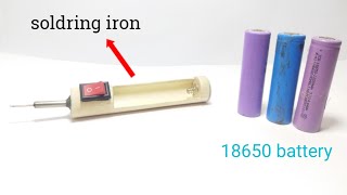 How To Make Rechargeable Soldering Iron  How To Make Soldering Iron [upl. by Anrim812]