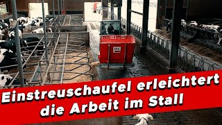 Einstreuschaufel erleichtert die Arbeit im Stall – My KuhTube Film 723 [upl. by Enninaej921]