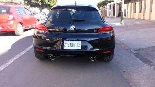 Scirocco 14tsi 160 Custom Exhaust system [upl. by Acceber]