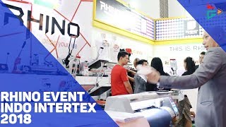 Rhino Event quotIndo Intertex 2018quot [upl. by Kolivas]