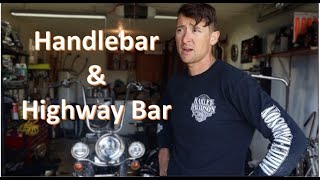 Vicla Build PT 2  Handlebar and Highway Bar Install [upl. by Artina]