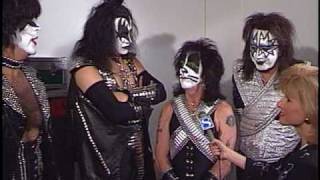 KCCIs rare backstage interview with KISS before 1997 concert in Ames Iowa [upl. by Pepin]