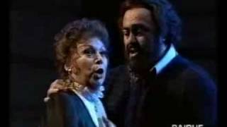 Luciano Pavarotti Mirella Freni O soave fanciulla [upl. by Ajnin]