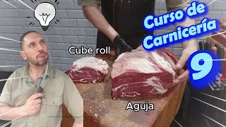 Deshuesando aguja de ternera descubriendo corte de carne cube roll [upl. by Ninnetta]