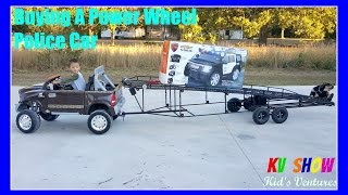 Buying A Power Wheel Ride On Chevy Tahoe Police Car At Walmart [upl. by Rinna]