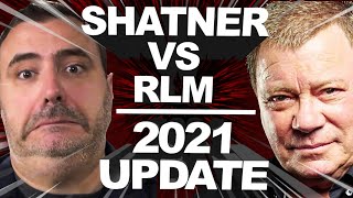 William Shatner vs RedLetterMedia  2021 UPDATE The Dumbest one way feud of all time drama [upl. by Eenar50]