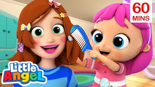 Beauty Salon Song  Mommy Is My Hero  More Little Angel Kids Songs amp Nursery Rhymes [upl. by Craggie427]