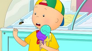 Caillou Drops His Ice Cream  Caillous New Adventures [upl. by Roxana]