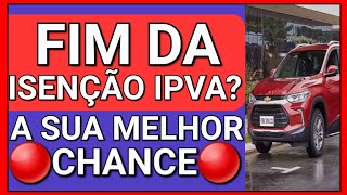 quotACABOUquot A MELHOR CHANCE P REVERTER  ISENÇÃO DE IPVA PCD [upl. by Jabez]