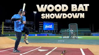 2024 WOOD BAT SHOWDOWN  Baseball Bat Bros RRExpressBaseball [upl. by Odracir152]