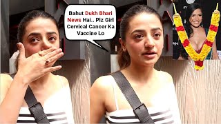 Helly Shah Emotional Reaction On Poonam Pandey Passed Away [upl. by Akcirehs669]