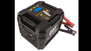 Cat Cube lithium 41 portable jump starter [upl. by Omiseno]