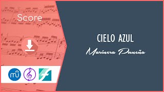 Cielo azul  Marinera puneña  Partitura completa [upl. by Ennagroeg]