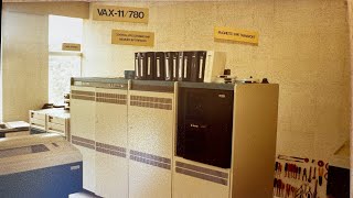 Camosun College DEC VAX 11780 Computer 1979 [upl. by Nytsirhc]