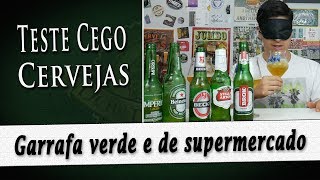 Teste cego de Cervejas em garrafa verde  DB229 [upl. by Elleynad]