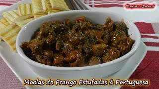 MOELAS DE FRANGO ESTUFADAS À PORTUGUESA uma delicia facílima [upl. by Nehcterg]