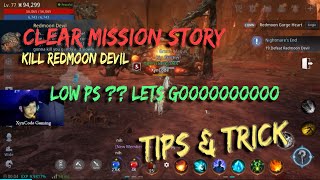 MIR4 IDENG Nightmare End MIR4  Tips Clear Story Mission With LOW PS [upl. by Drescher]