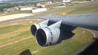 C5 Galaxy standing takeoff [upl. by Nnylatsirk885]