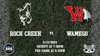 Rock Creek High School vs Wamego High School [upl. by Pru815]