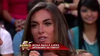 NICOLE BAHLS É A NOVA INTEGRANTE DO PANICO  Pânico na Band 07042013 [upl. by Orlantha]