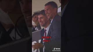 Reazione di Maldini al gol di suo figlio contro lo Spezia [upl. by Edan]