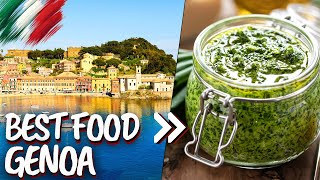 Best Food in Genoa Top 5 Must Try Dishes in the Heart of Liguria Italy [upl. by Icnarf]