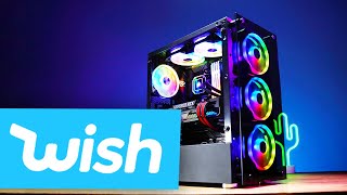 ENDLICH Der WISHcom GAMING PC ist fertig GamingSchrott [upl. by Timoteo450]